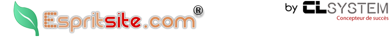 Espritsite, site internet simple pour le client, attractif pour les visiteurs